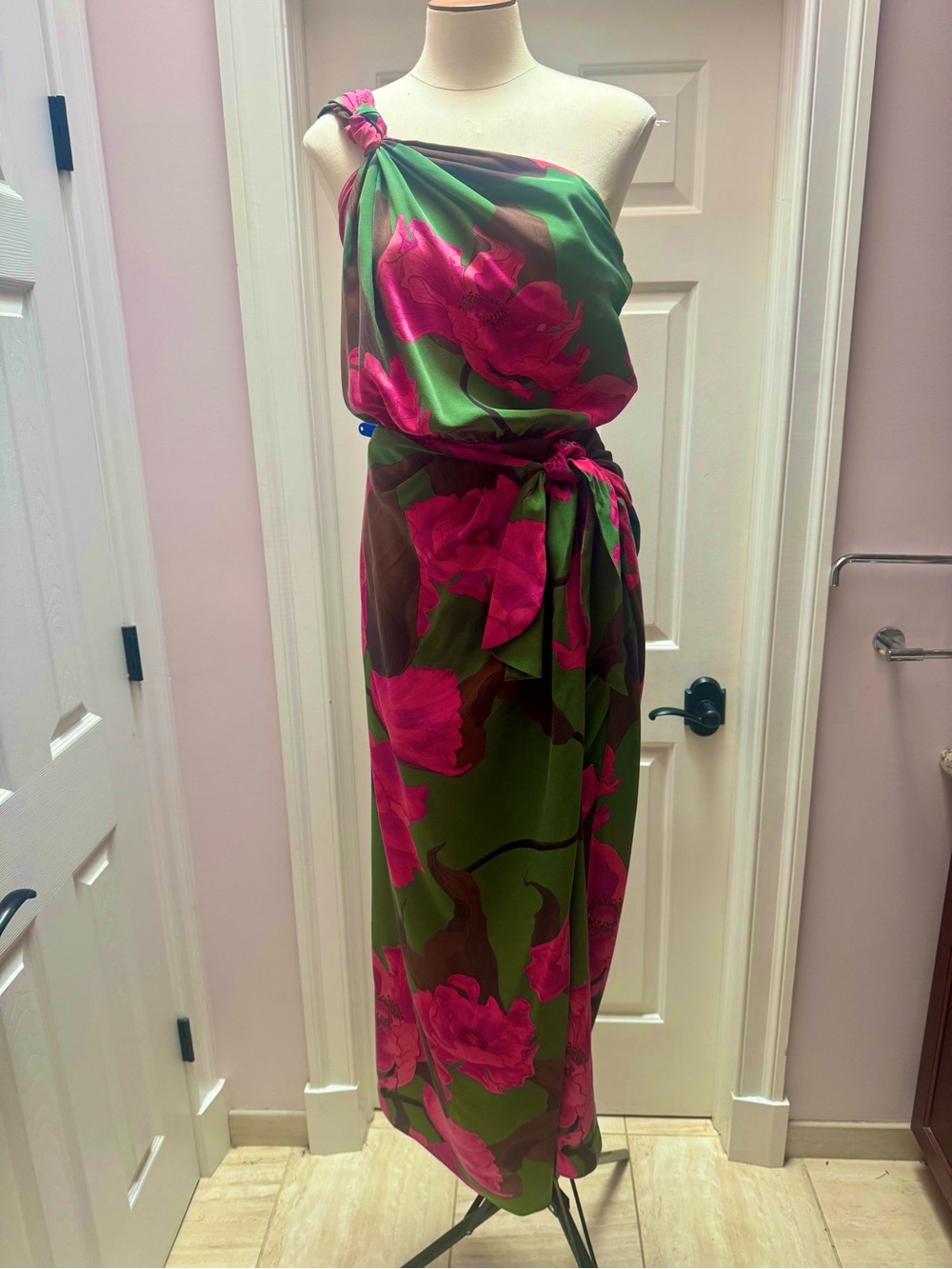 Johanna Ortiz San Basilio 100% Silk Convertible Dress And Coverup - Picture 10 of 16